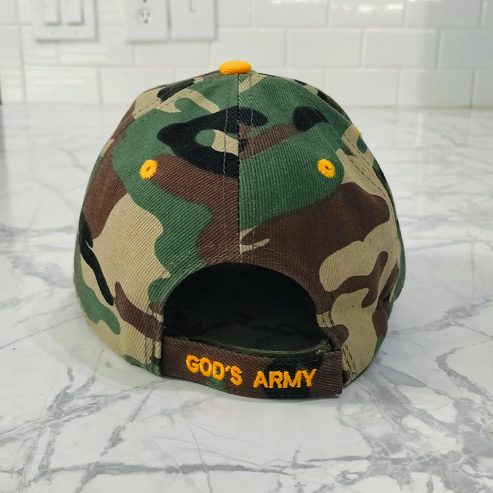 God's Army Embroidery Baseball Cap