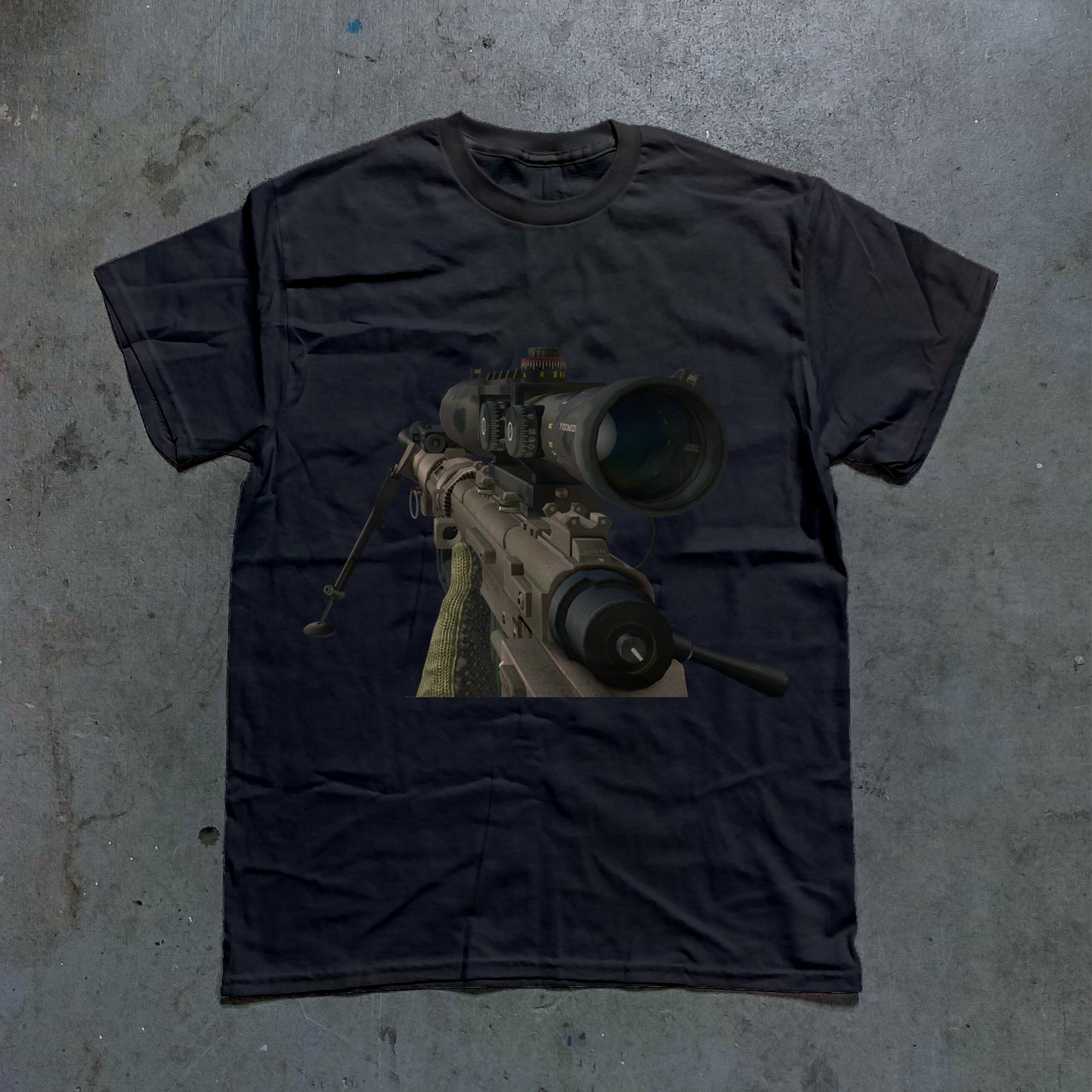 Call Of Duty MW2 Sniper Graphic Tee - (Black)