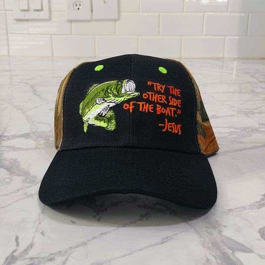 Fisher of Men Embroidery Baseball Cap