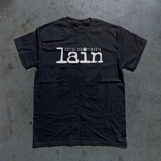 Serial Experiments Lain Logo Graphic Tee - (Black)