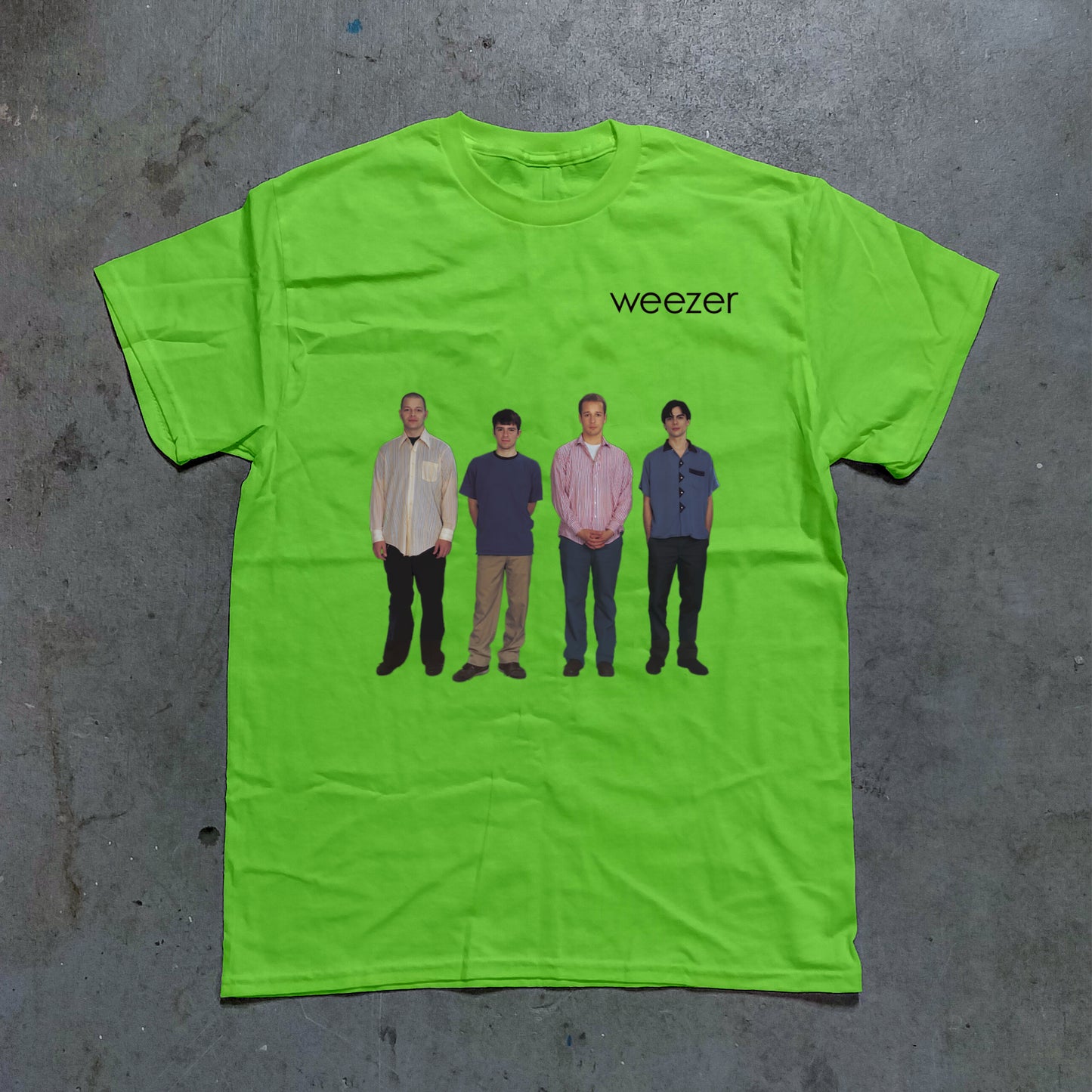 Weezer Album Cover Graphic Tee - (Green)