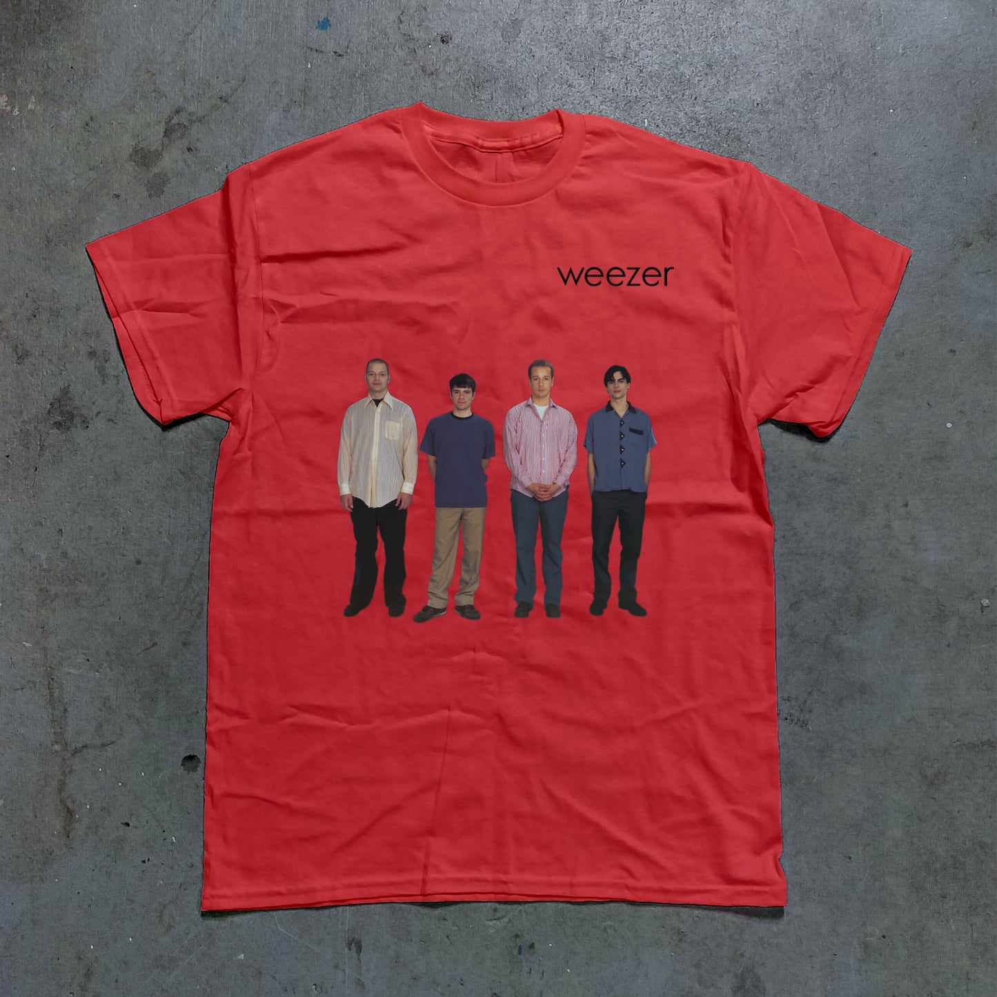 Weezer Album Cover Graphic Tee - (Red)