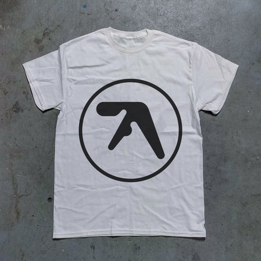 Aphex Twin Logo Graphic Tee - (White)