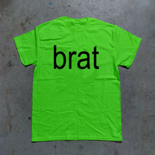 Charli XCX Brat Graphic Tee - (Green)