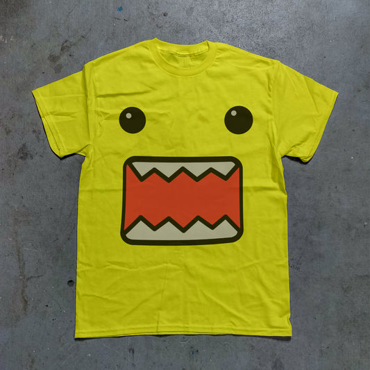 Domo Face Graphic Tee - (Yellow)